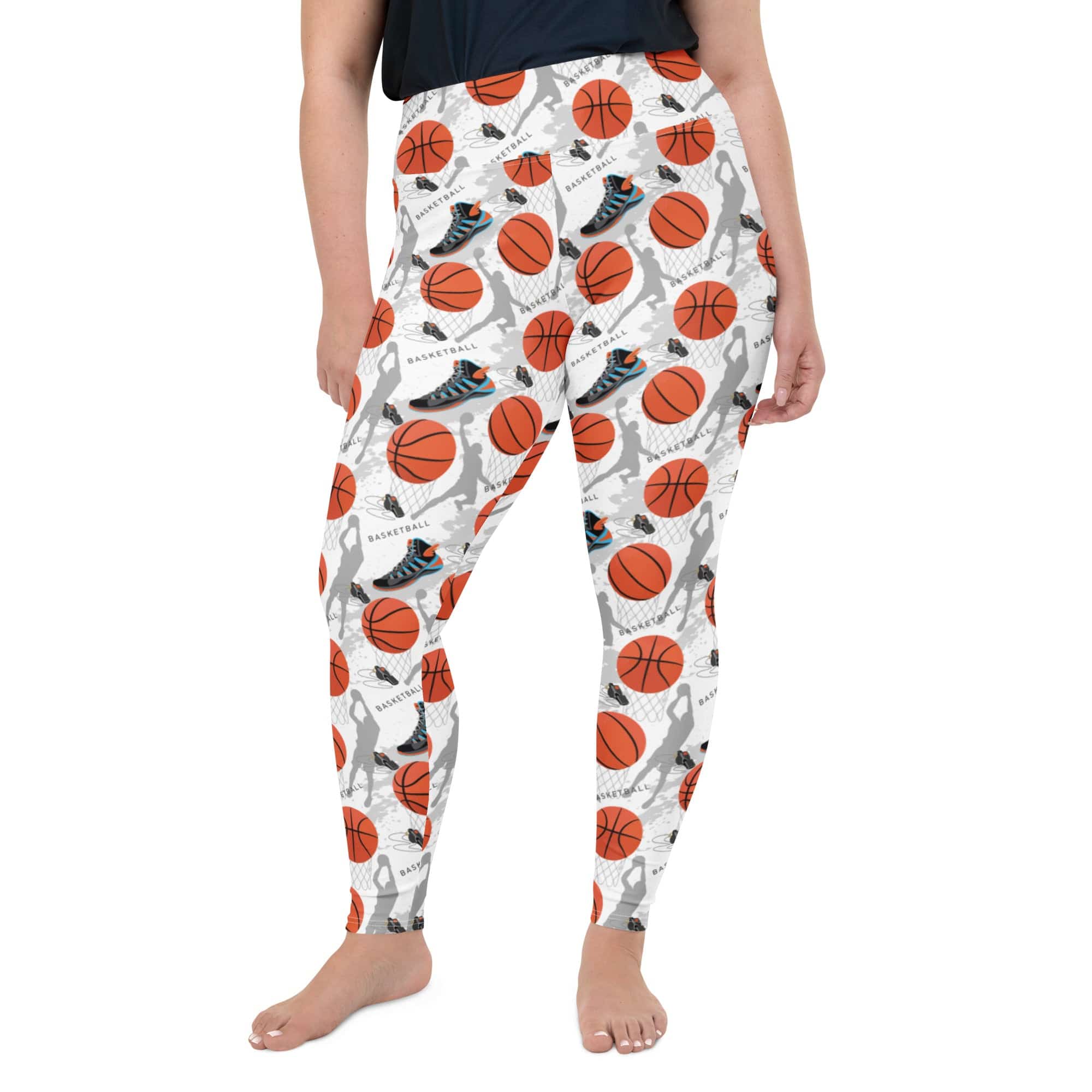 Basketball Plus Size Leggings
