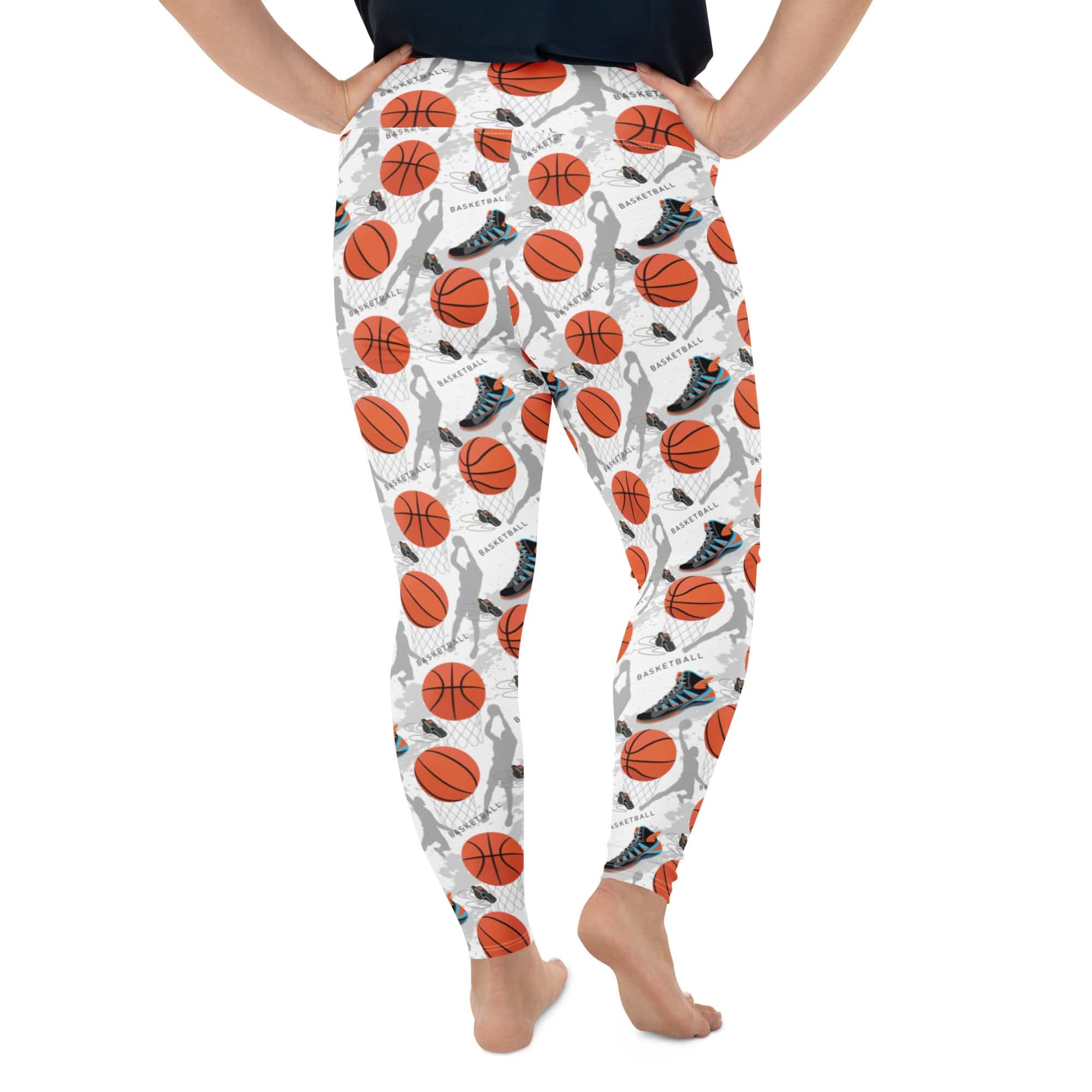 Basketball Plus Size Leggings