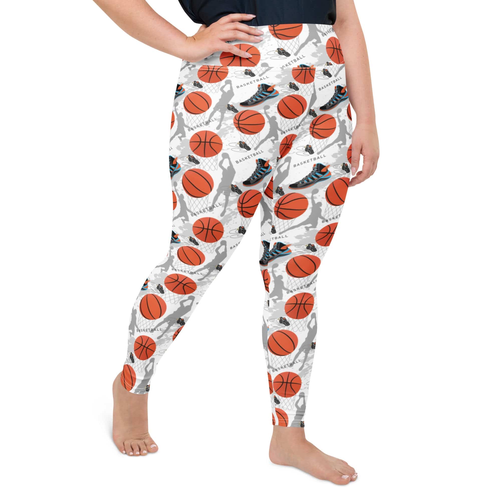 Basketball Plus Size Leggings