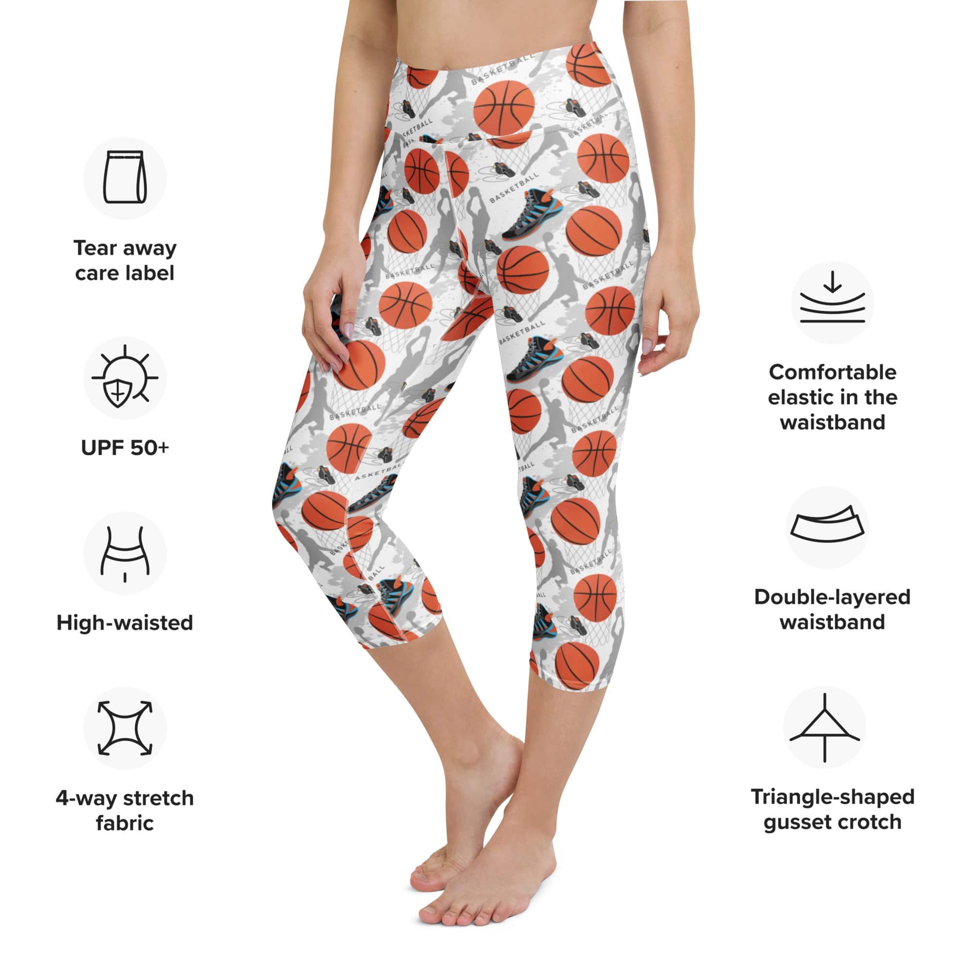 Basketball Yoga Capris