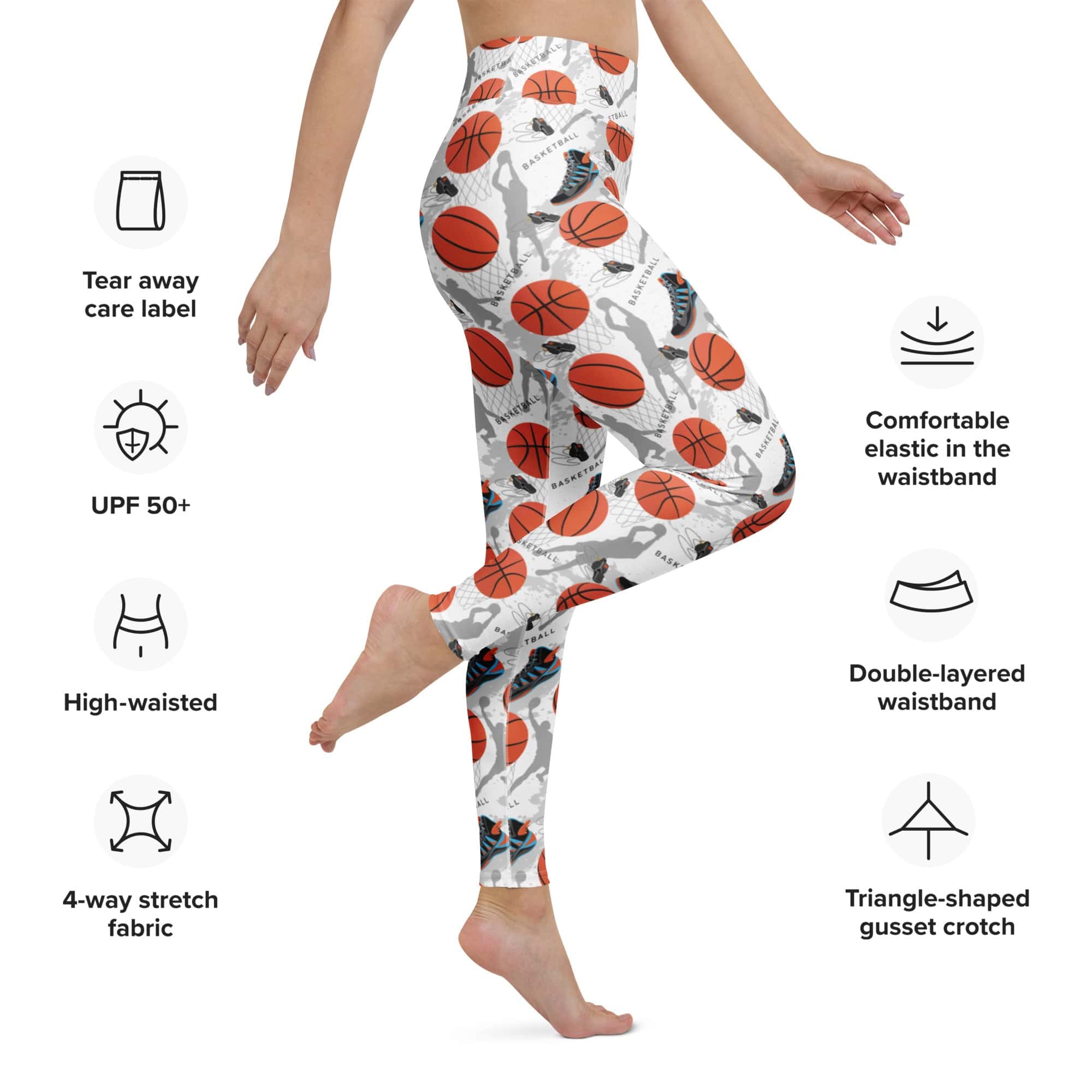 Basketball Yoga Leggings