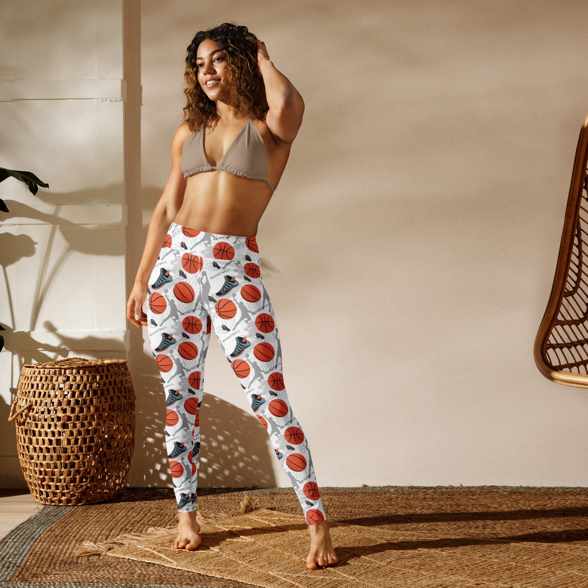 Basketball Yoga Leggings