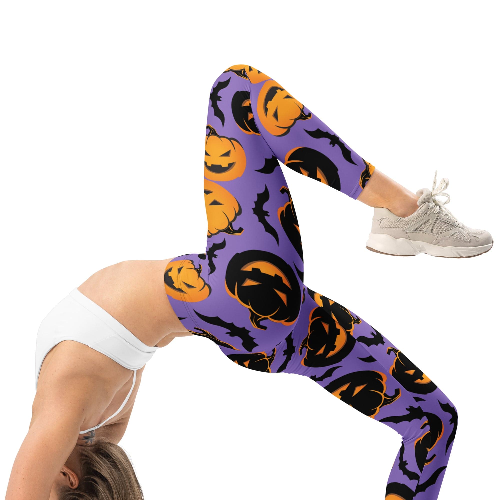 Bats and Jack O'Lanterns Leggings