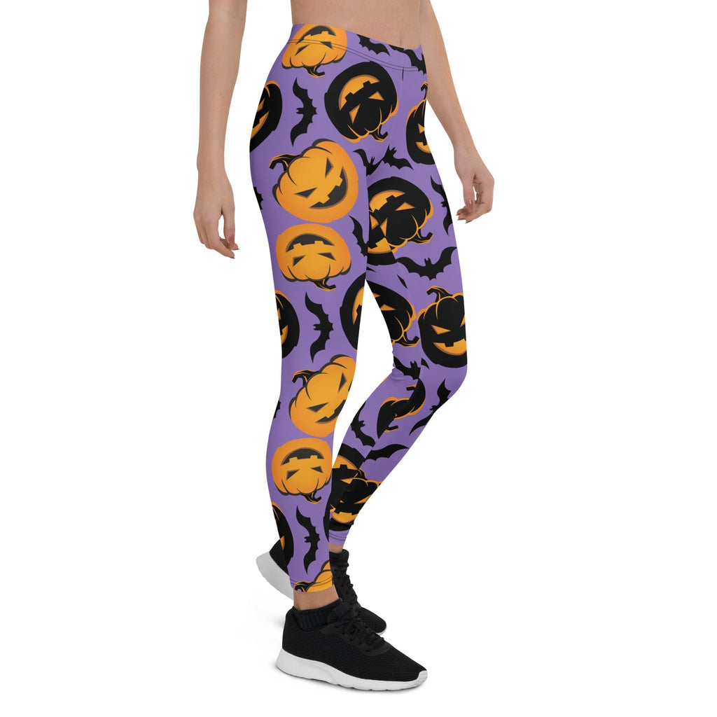 Bats and Jack O'Lanterns Leggings