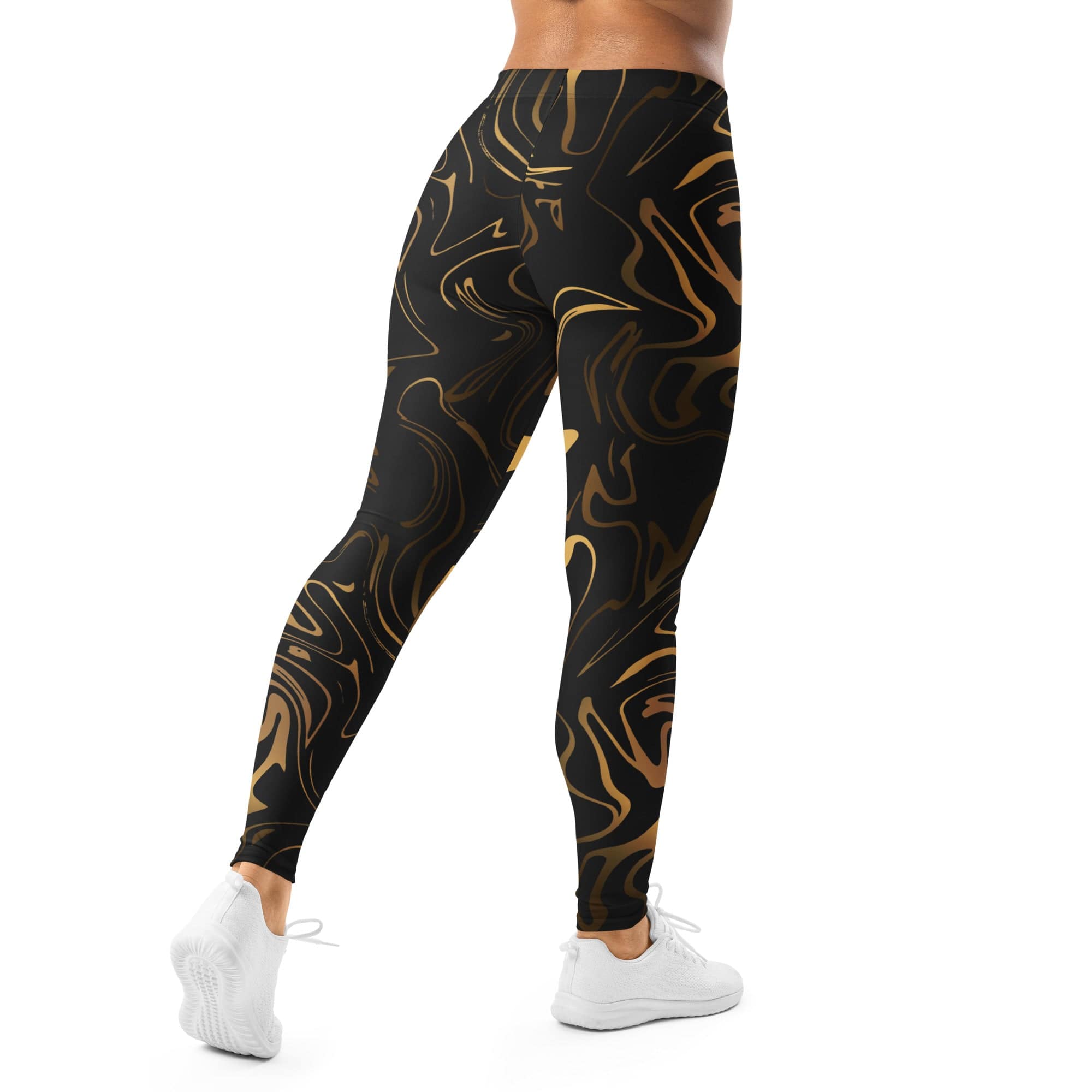 Black & Gold Leggings