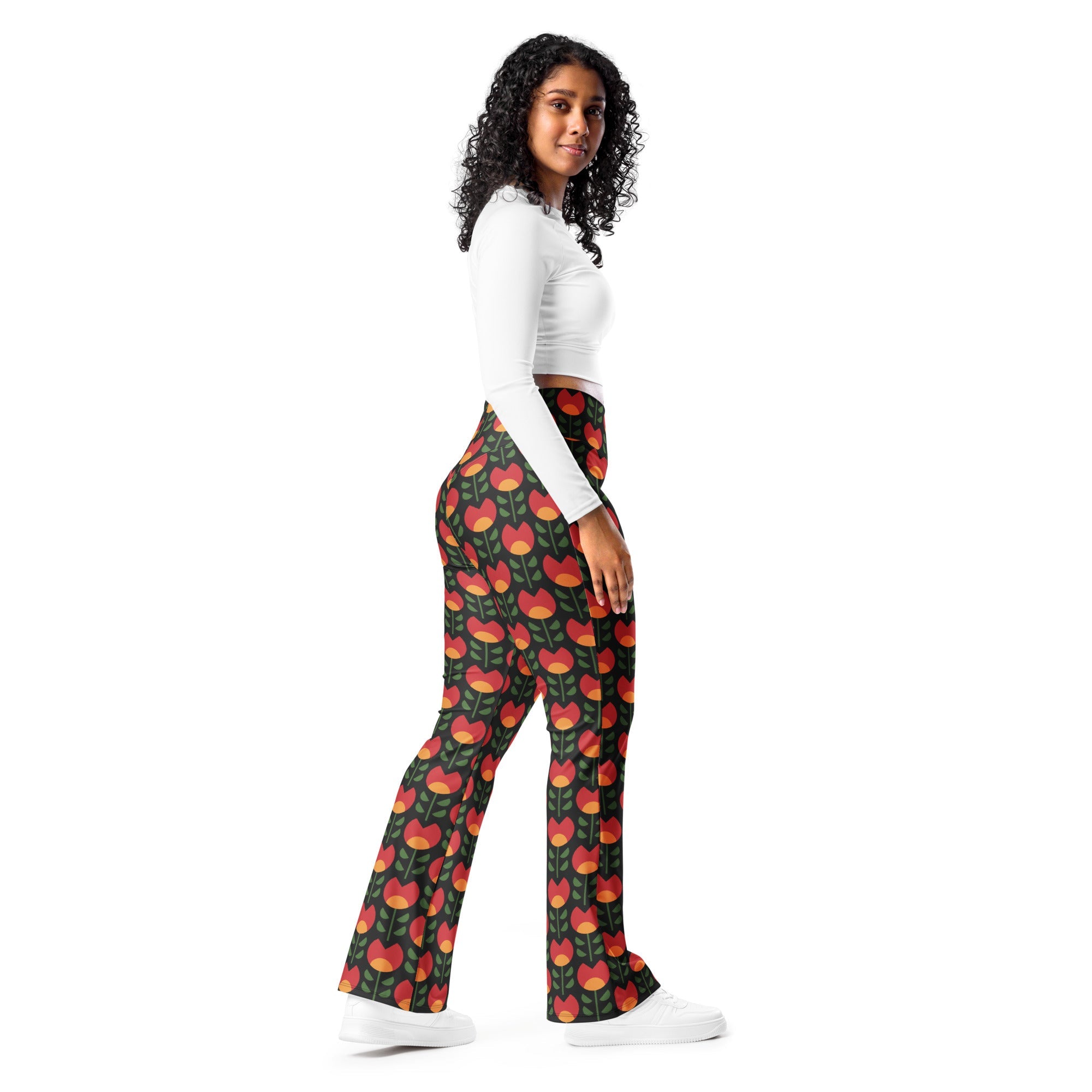 Black History Month Flare Leggings