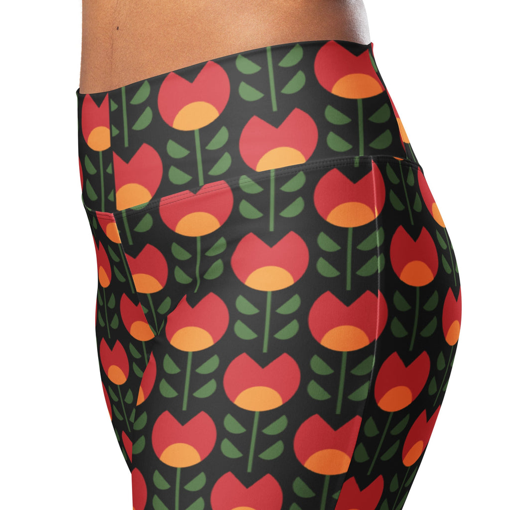 Black History Month Flare Leggings