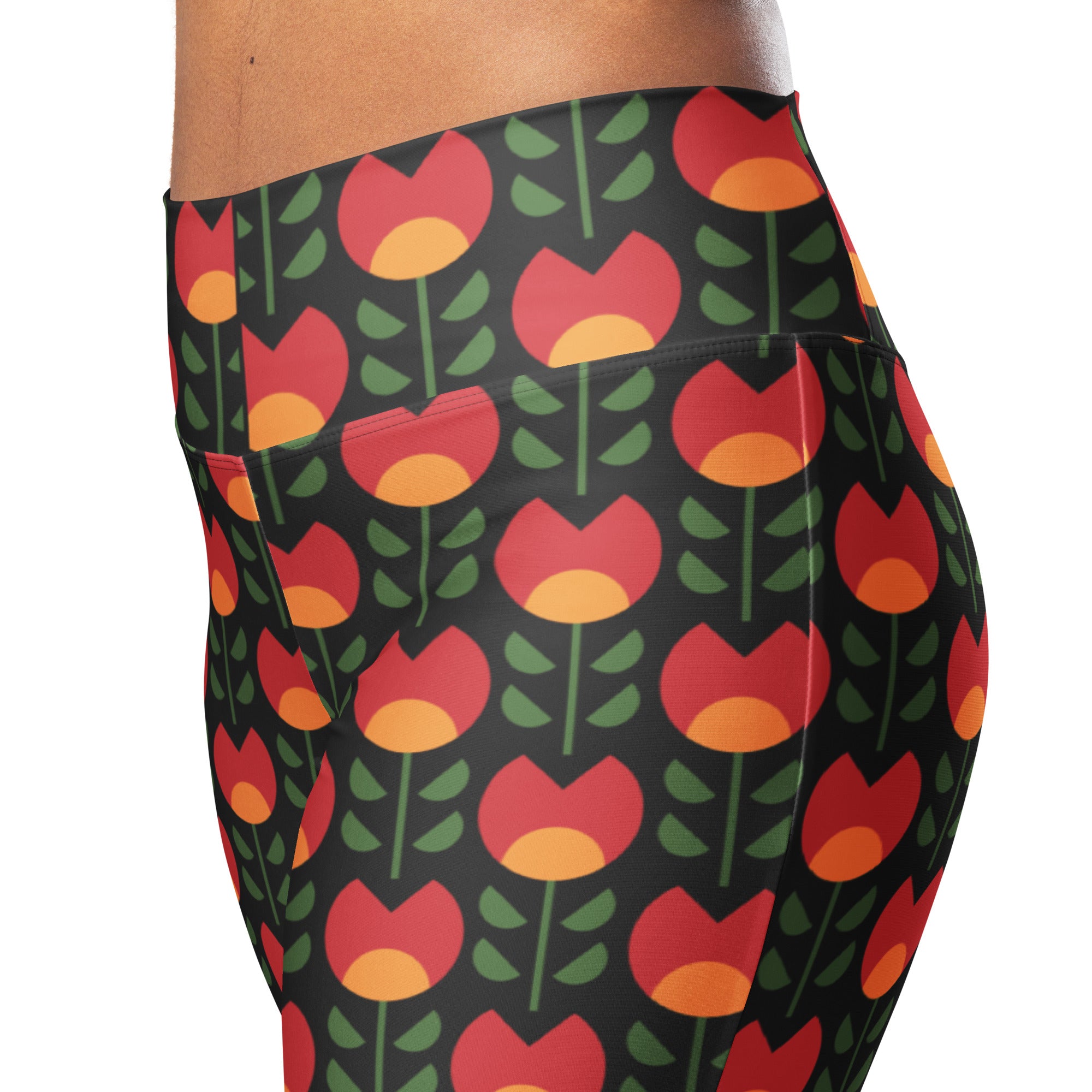 Black History Month Flare Leggings