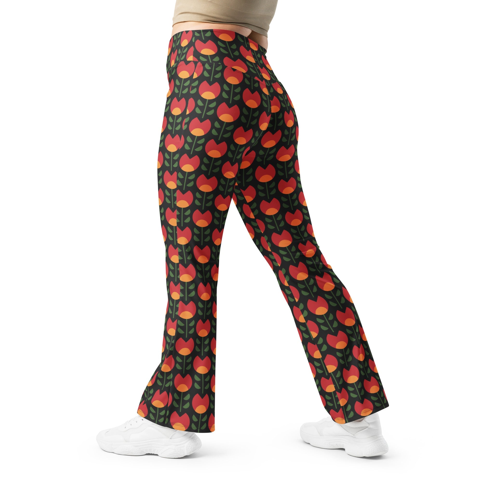 Black History Month Flare Leggings