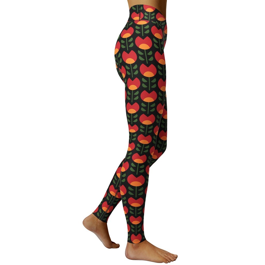 Black History Month Yoga Leggings