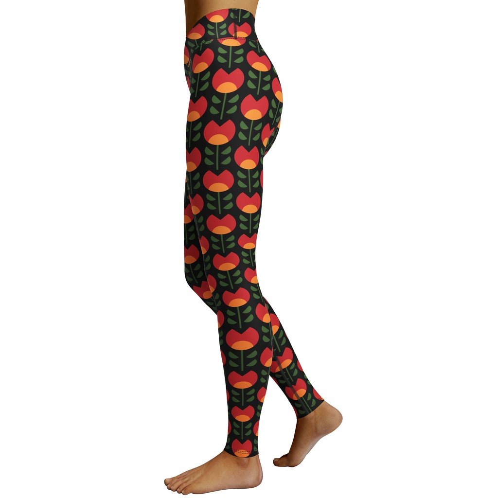 Black History Month Yoga Leggings