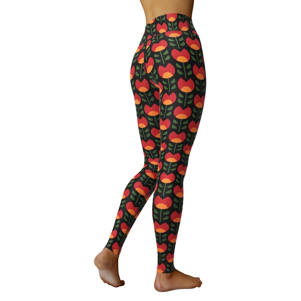 Black History Month Yoga Leggings