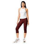 Black Lace Affair Capris