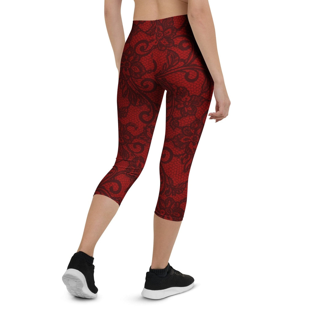 Black Lace Affair Capris