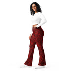 Black Lace Affair Flare Leggings