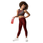 Black Lace Affair Kid's Leggings