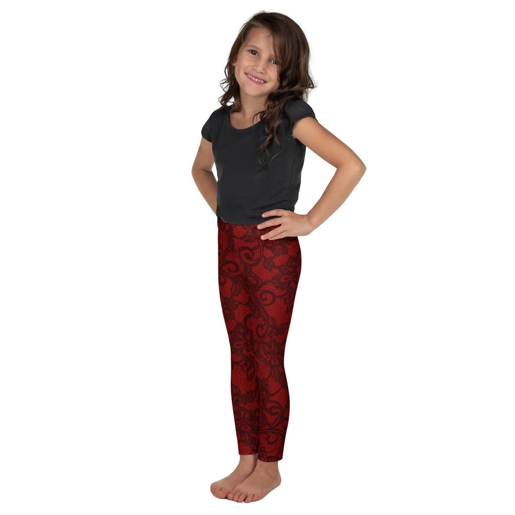 Black Lace Affair Kid's Leggings