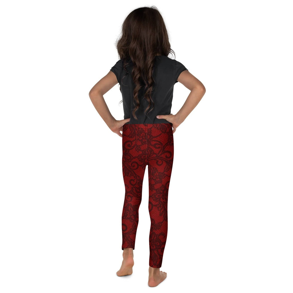 Black Lace Affair Kid's Leggings