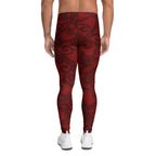 Black Lace Affair Men's Leggings