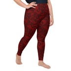 Black Lace Affair Plus Size Leggings