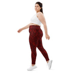 Black Lace Affair Plus Size Leggings