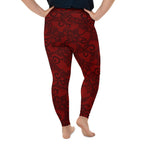 Black Lace Affair Plus Size Leggings