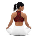 Black Lace Affair Sports Bra