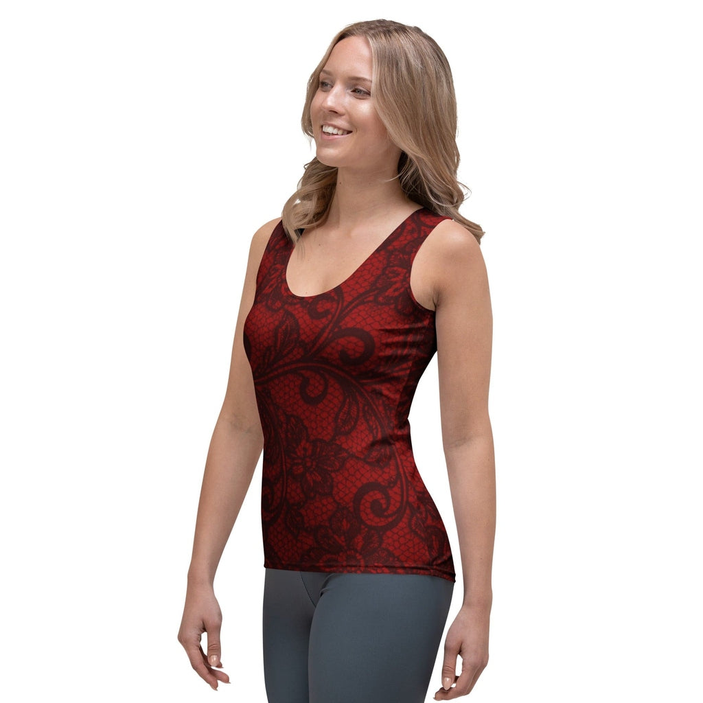 Black Lace Affair Tank Top