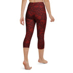 Black Lace Affair Yoga Capris