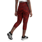 Black Lace Affair Yoga Capris