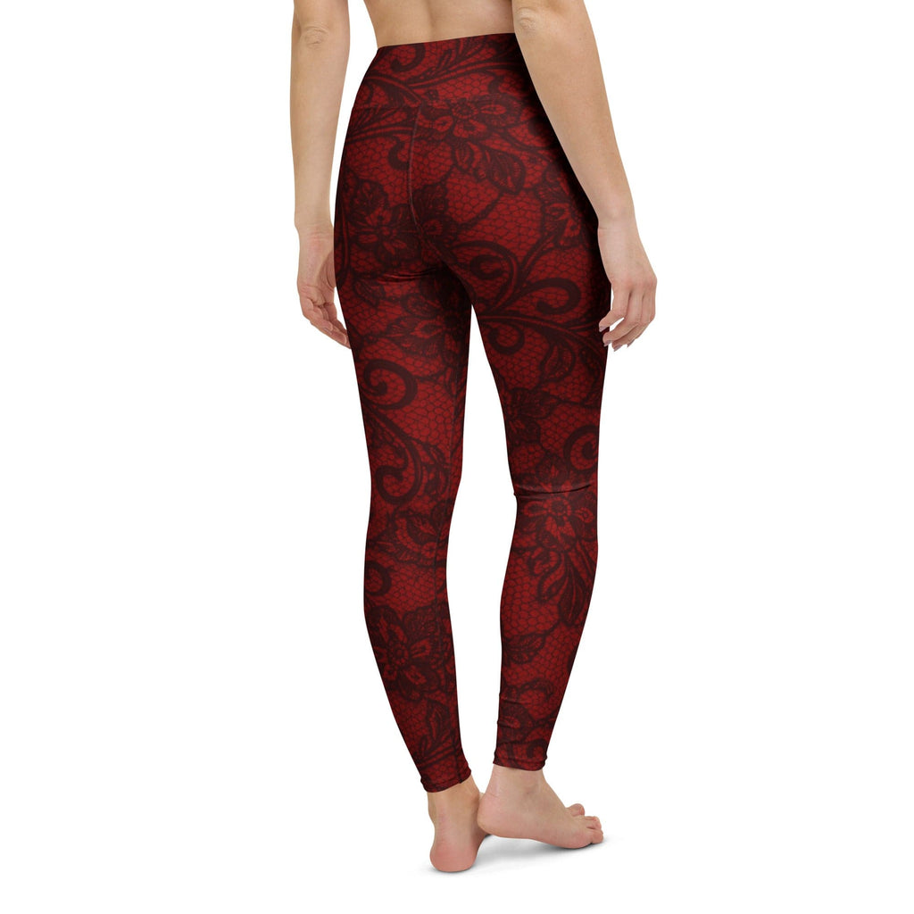 Black Lace Affair Yoga Leggings