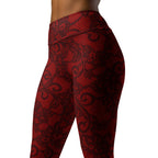 Black Lace Affair Yoga Leggings