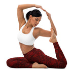 Black Lace Affair Yoga Leggings