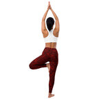 Black Lace Affair Yoga Leggings