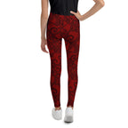 Black Lace Affair Youth Leggings