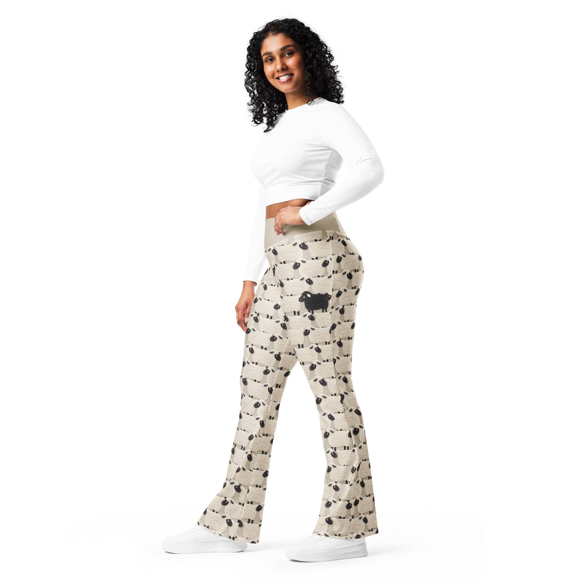 Black Sheep Flare Leggings