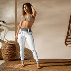 Black & White Cartoonized Yoga Leggings