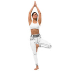 Black & White Cartoonized Yoga Leggings
