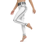 Black & White Cartoonized Yoga Leggings