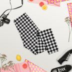 Black & White Gingham Capris