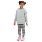 Black & White Gingham Kid's Leggings