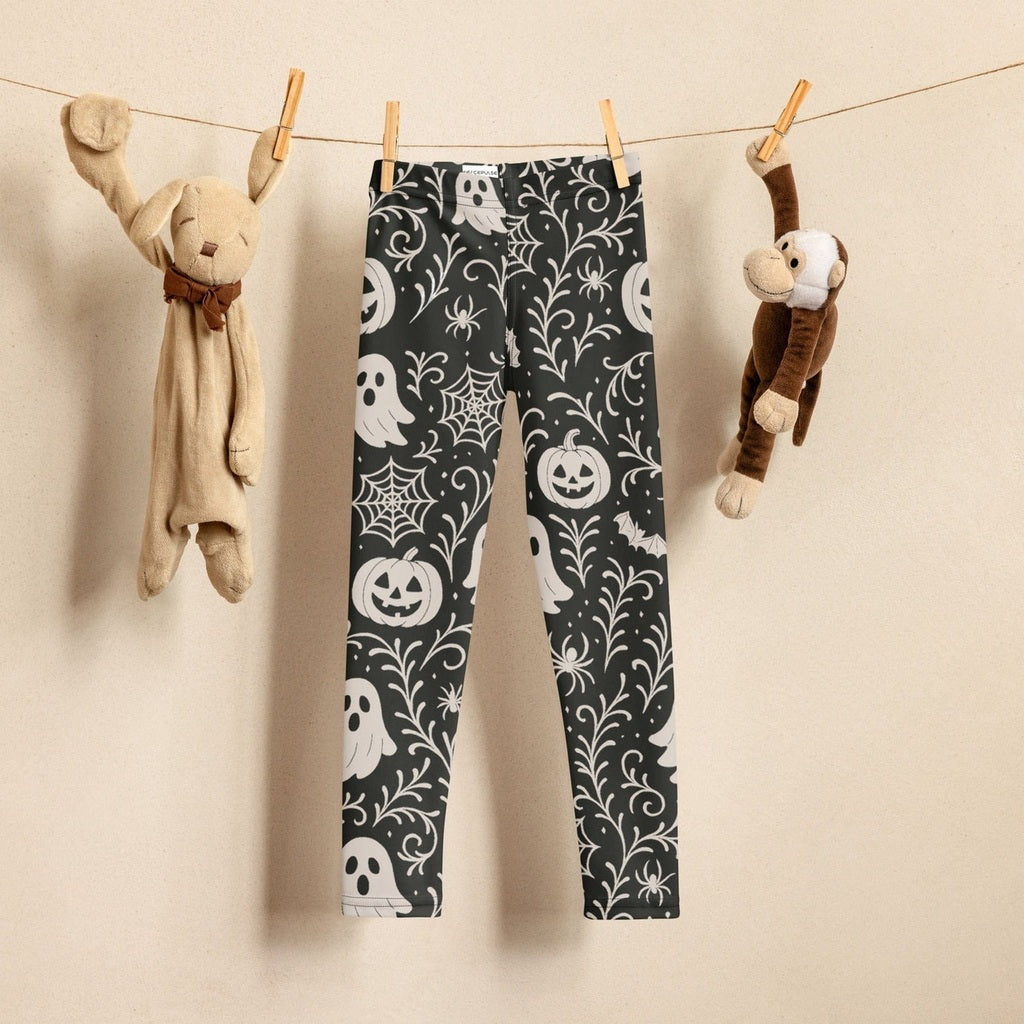 Black & White Halloween Kid's Leggings