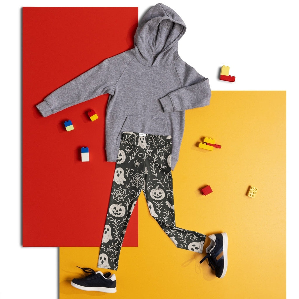 Black & White Halloween Kid's Leggings