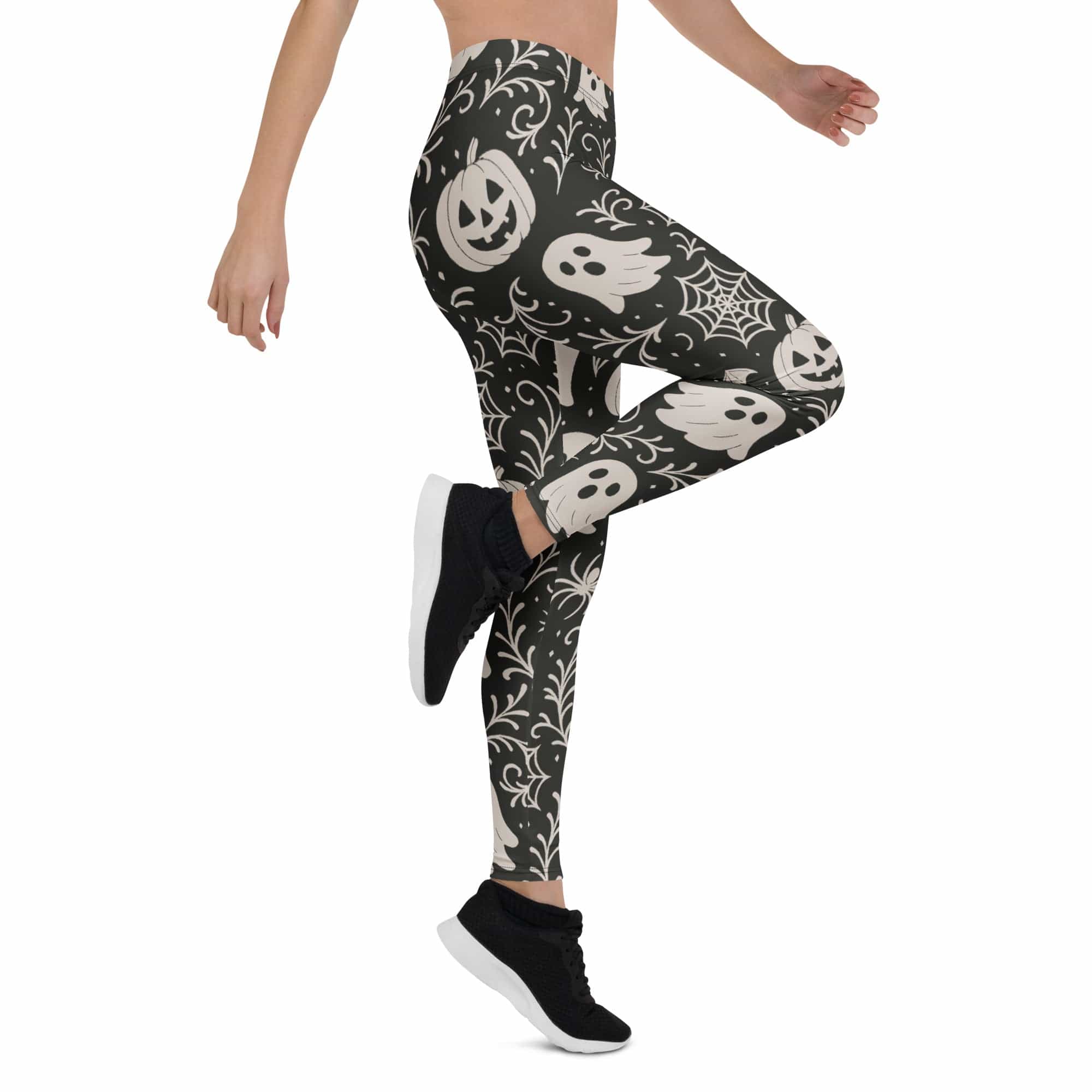 Black & White Halloween Leggings