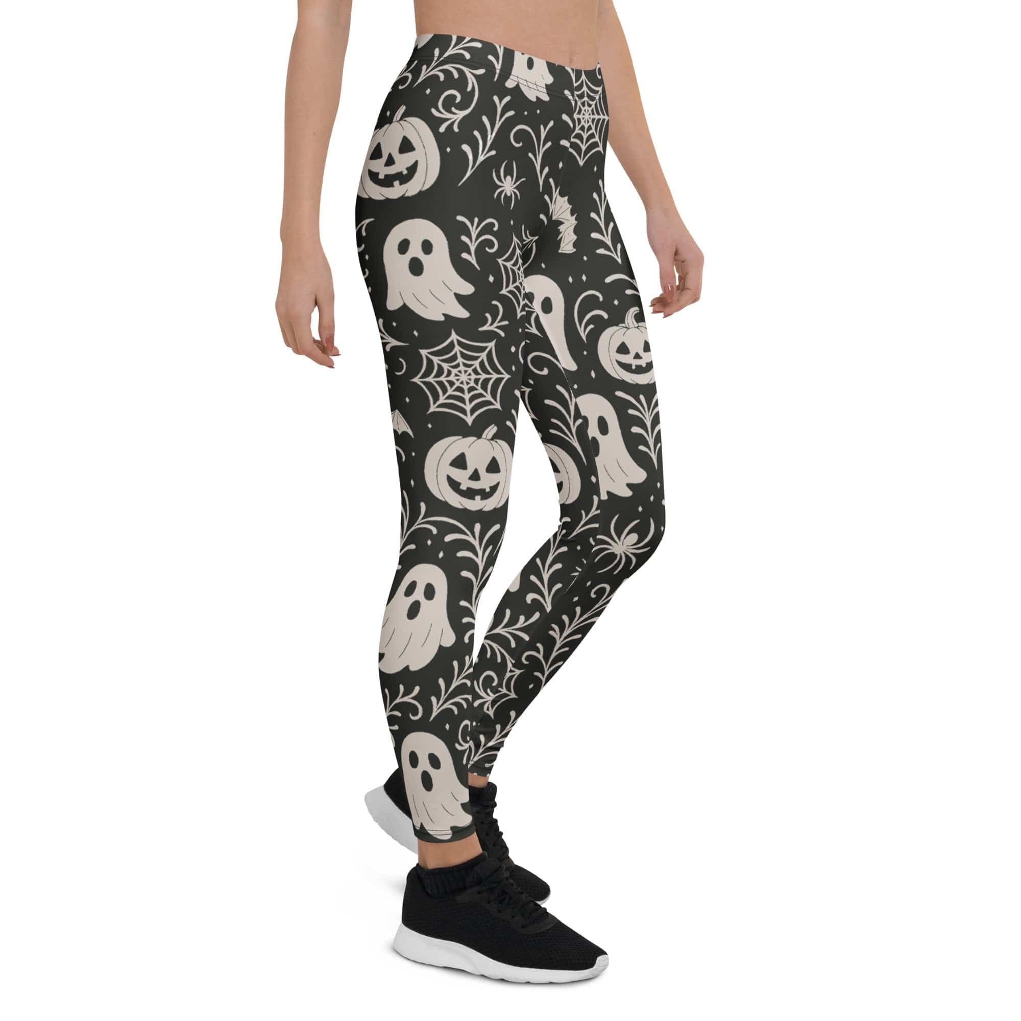 Black & White Halloween Leggings