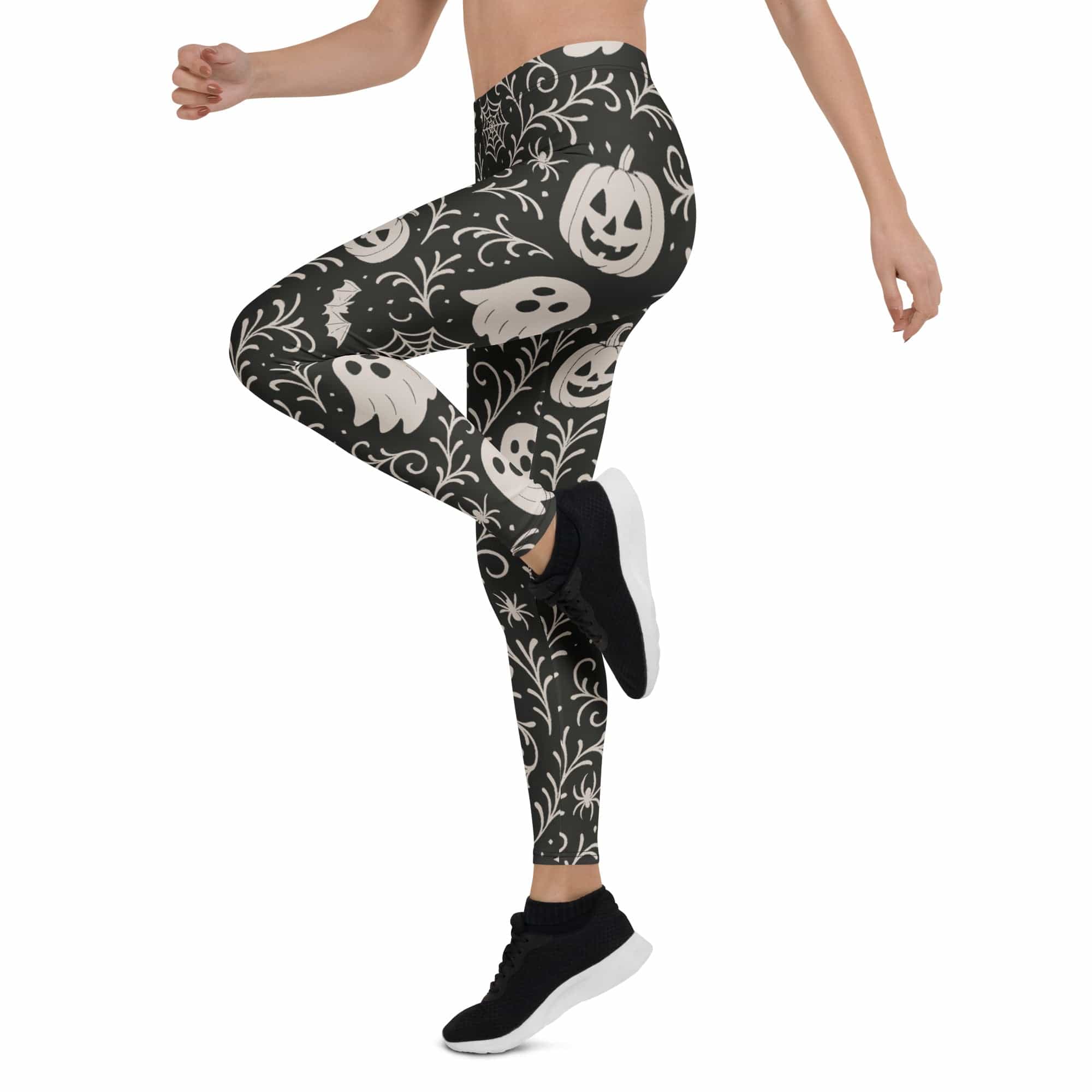 Black & White Halloween Leggings