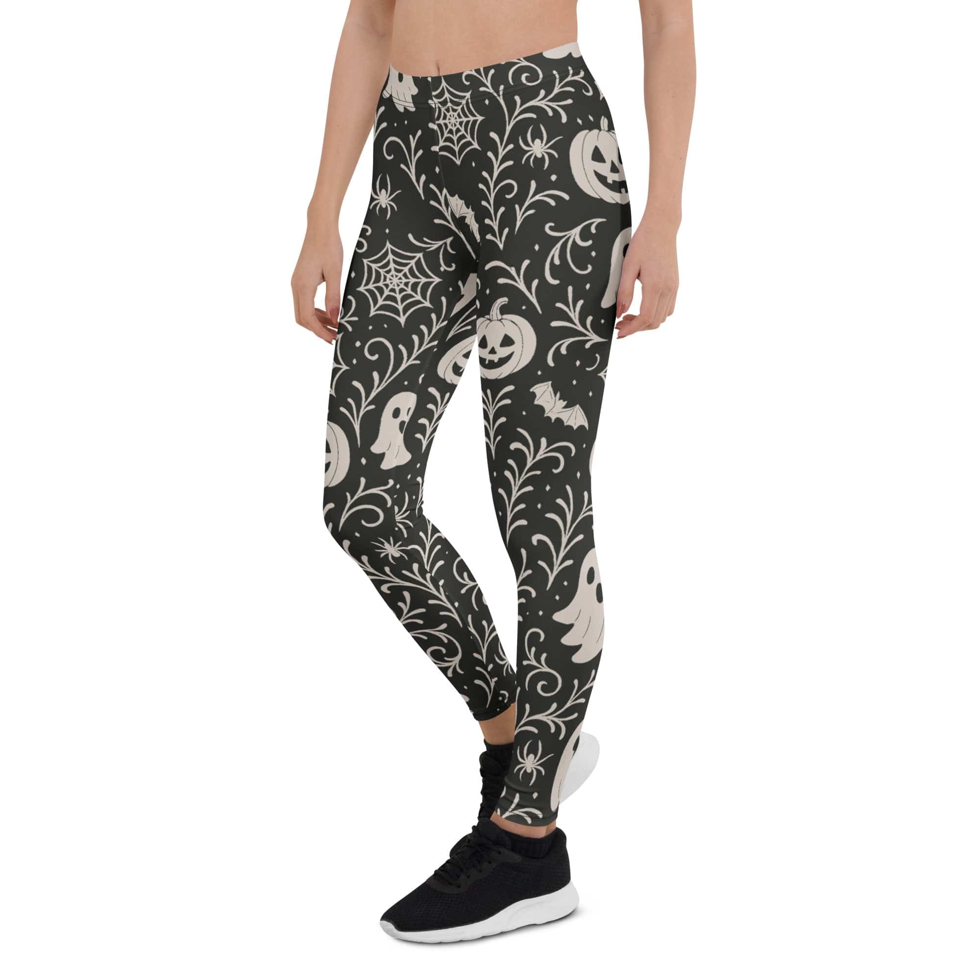 Black & White Halloween Leggings