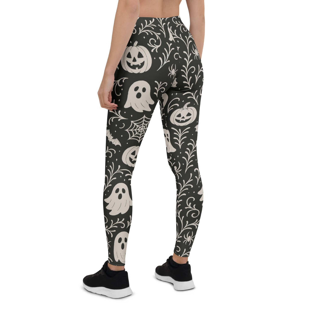 Black & White Halloween Leggings