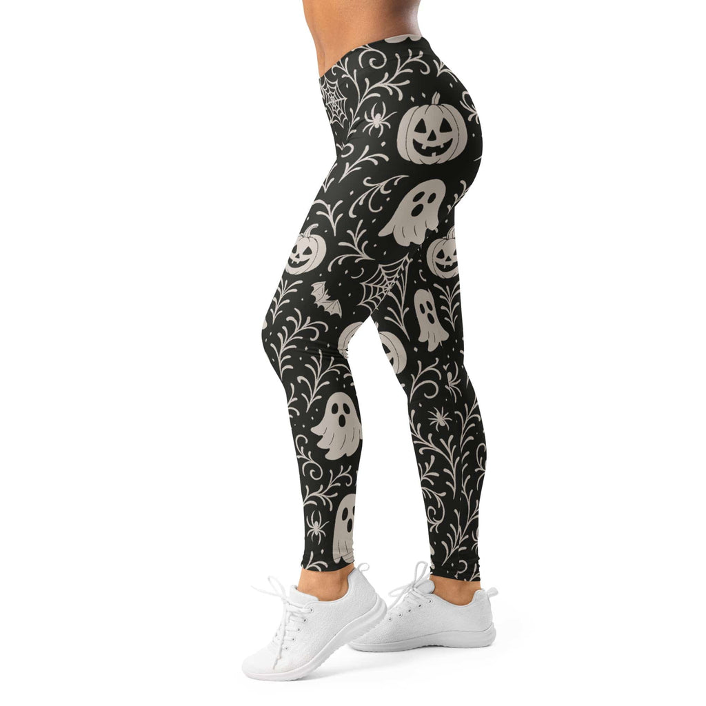 Black & White Halloween Leggings