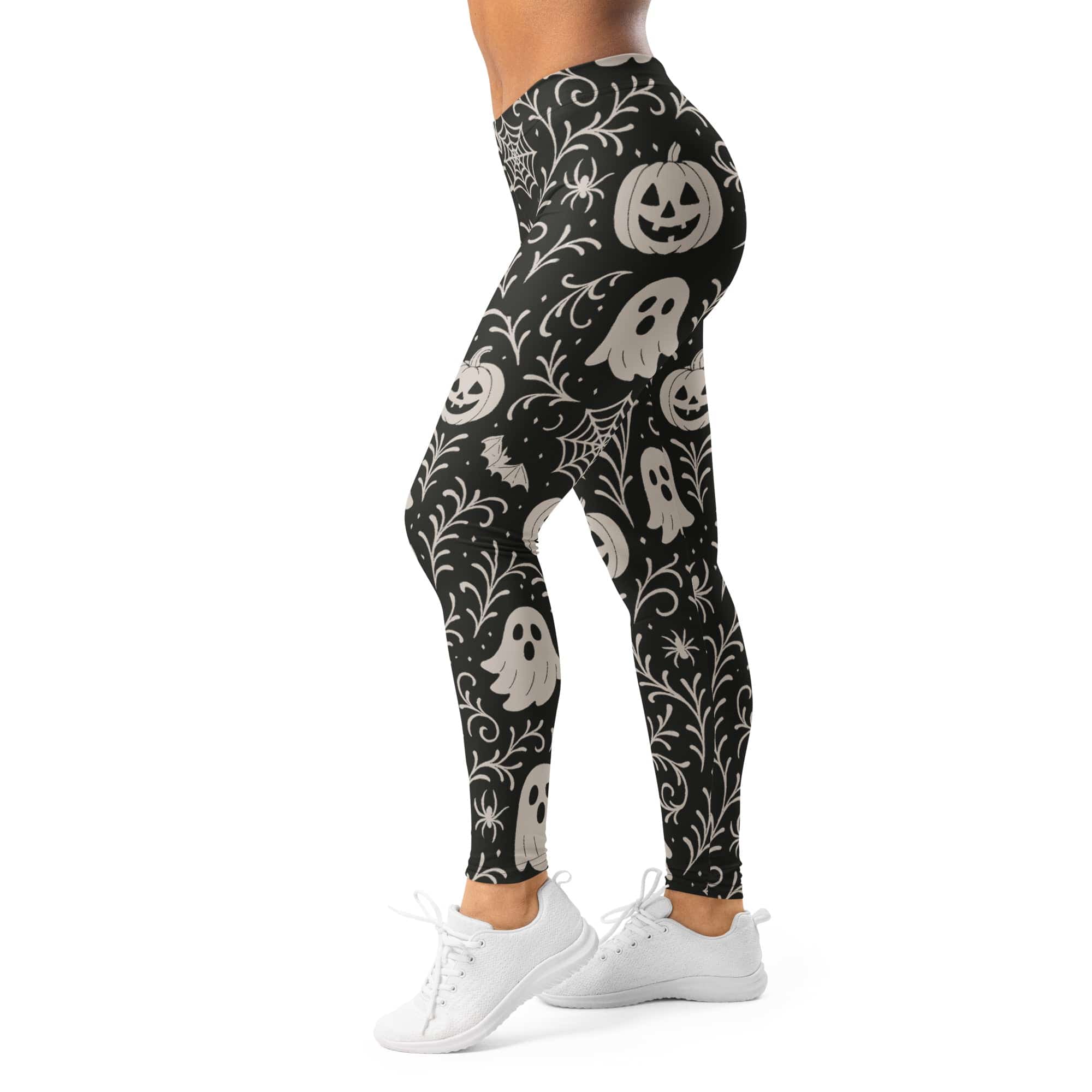 Black & White Halloween Leggings